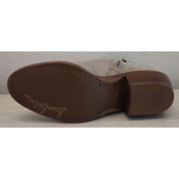 Sam Edelman Women's Sz 4.5M Gray Suede Petty Chelsea Ankle Booties - Picture 3 of 10